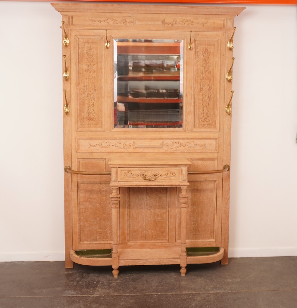 Porte manteau bois aérogommé