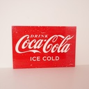 Affiche publicitaire COCA-COLA