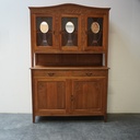 Meuble vaisselier en bois vintage