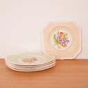 6 assiettes Old English Johnson Bros