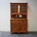 Meuble vaisselier en bois vintage