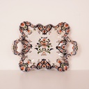 Plat en faïence Vieux Rouen de Desvres 