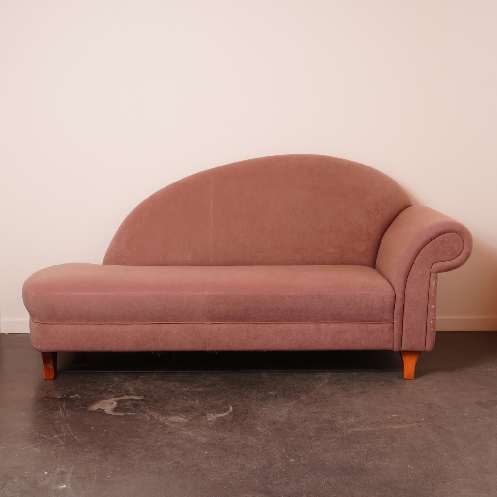 Méridienne en tissu