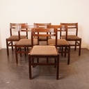 Série de 6 chaise vintages