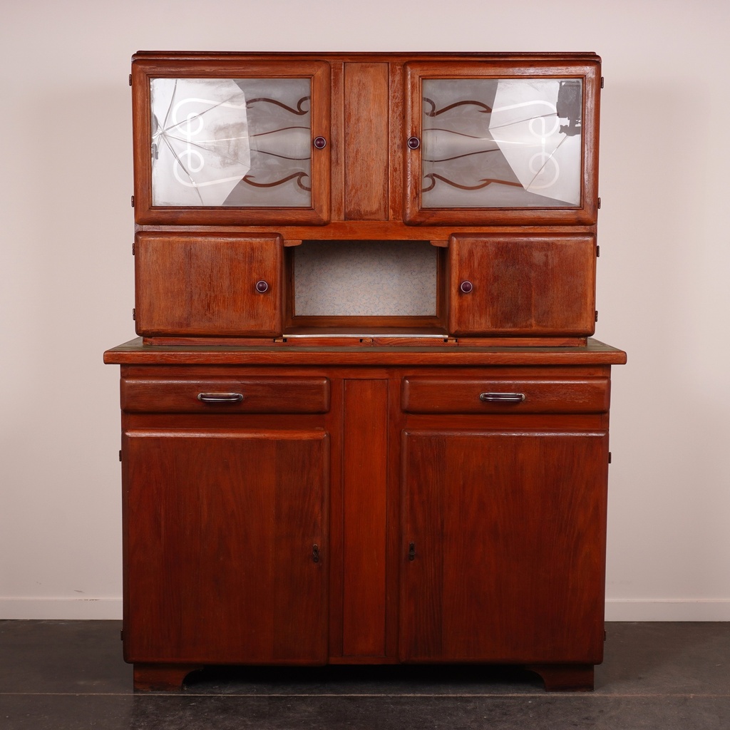 Meuble "mado" en bois vintage