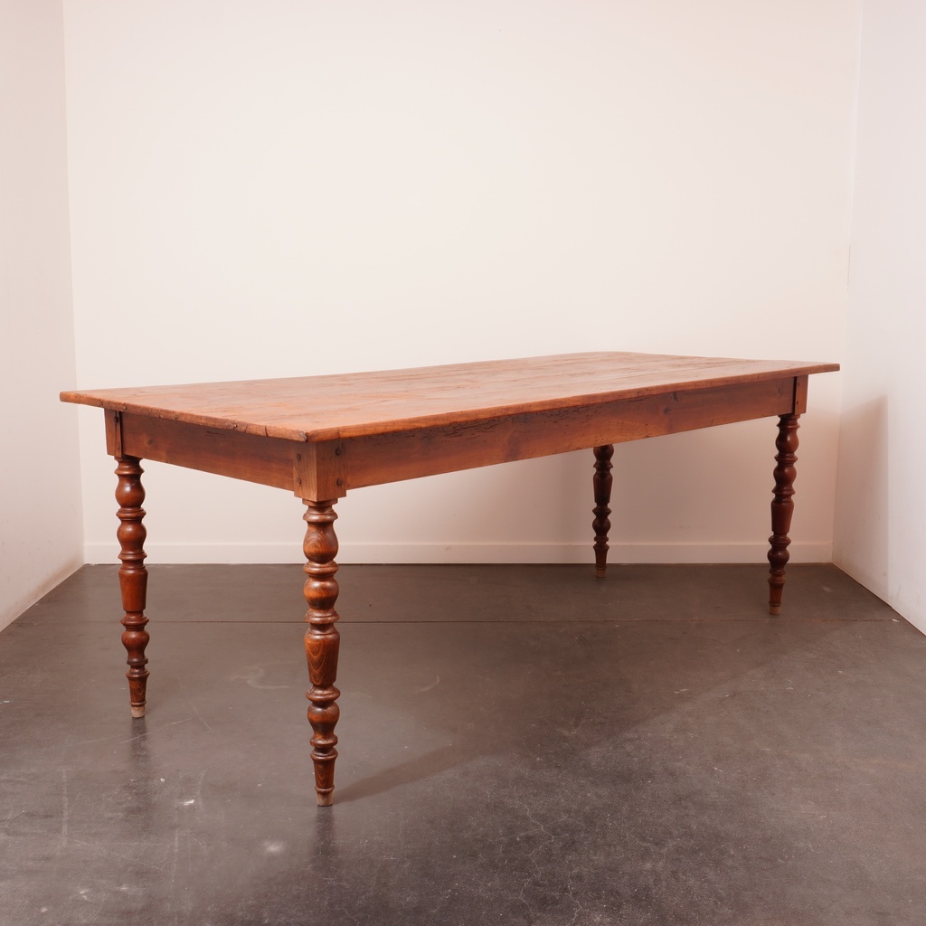 Table de ferme en chêne