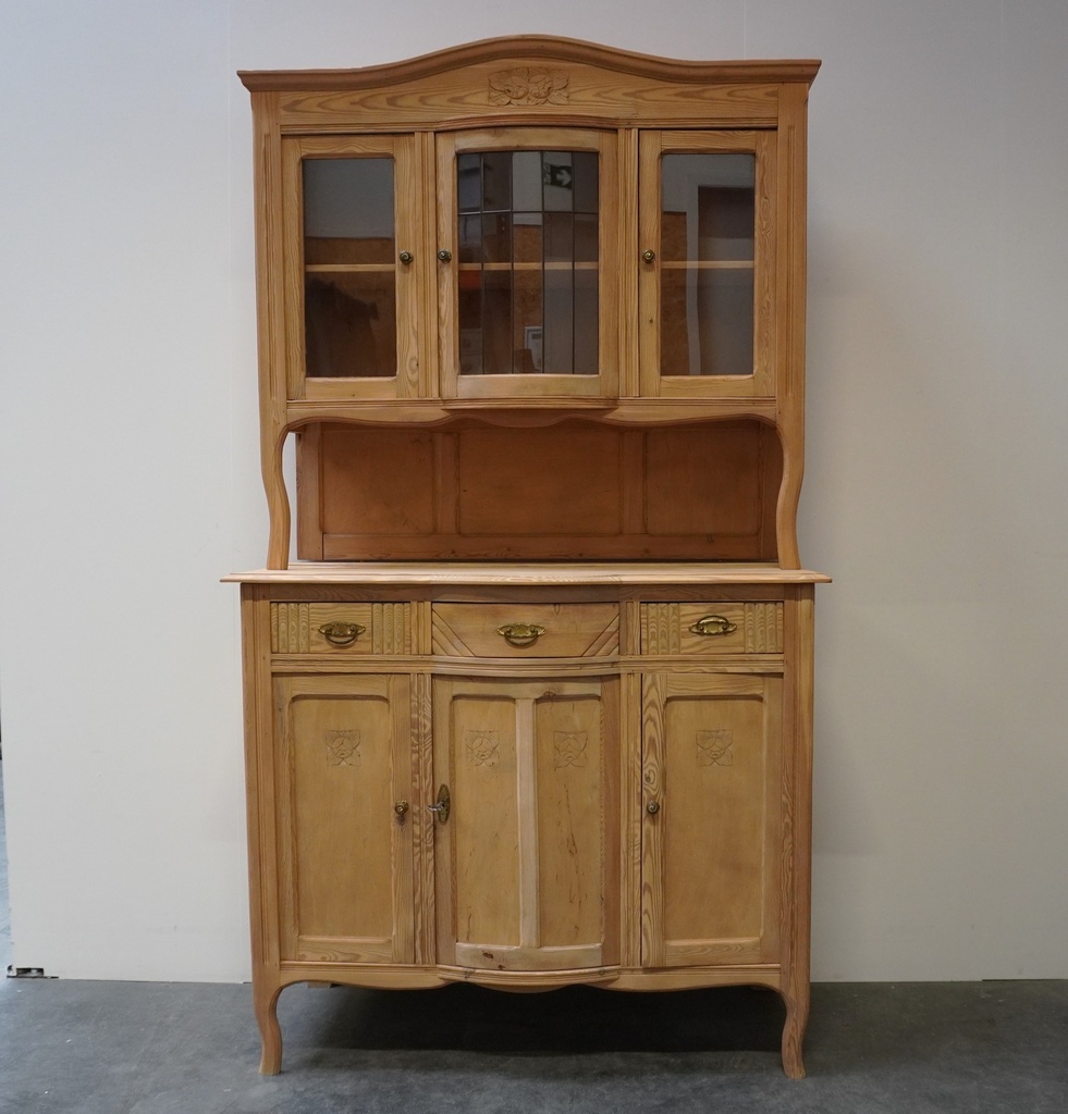 Vaisselier bois aérogommé