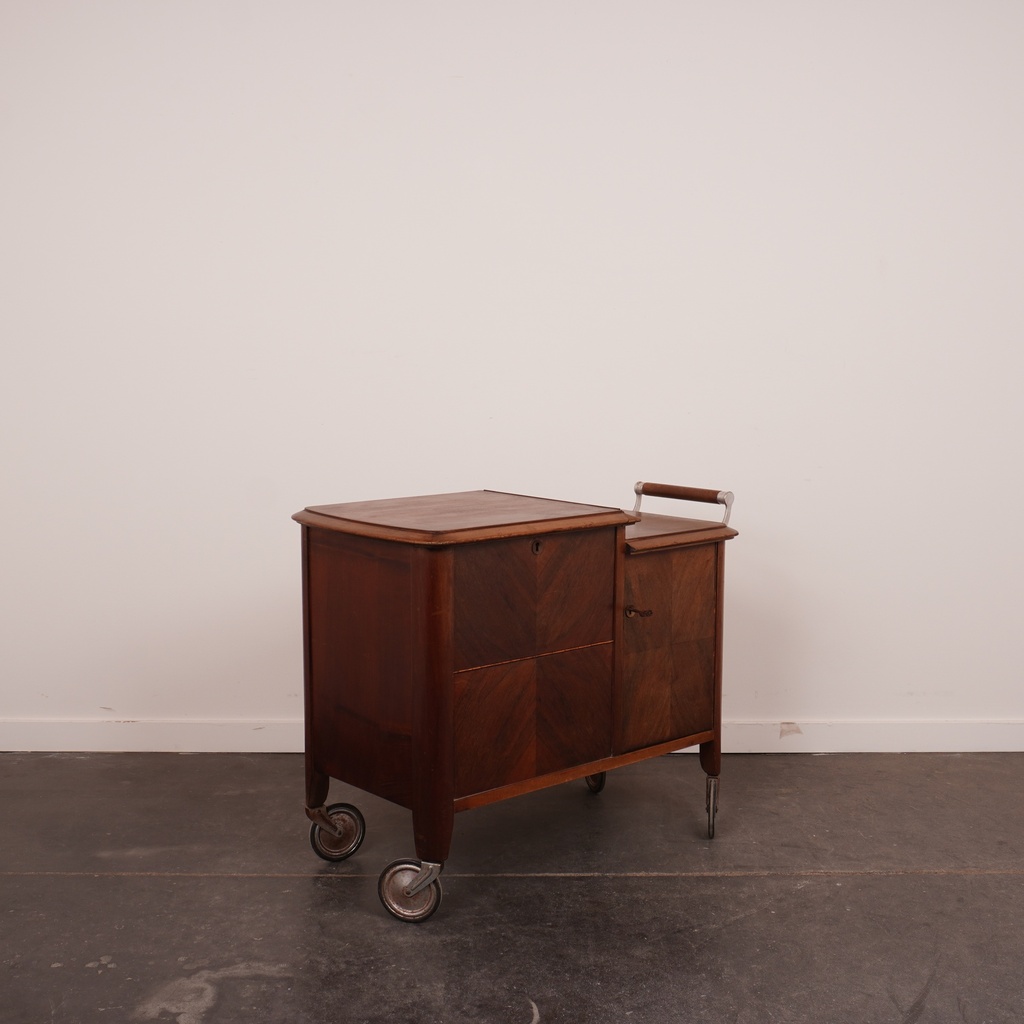 Chariot bar style Art Déco