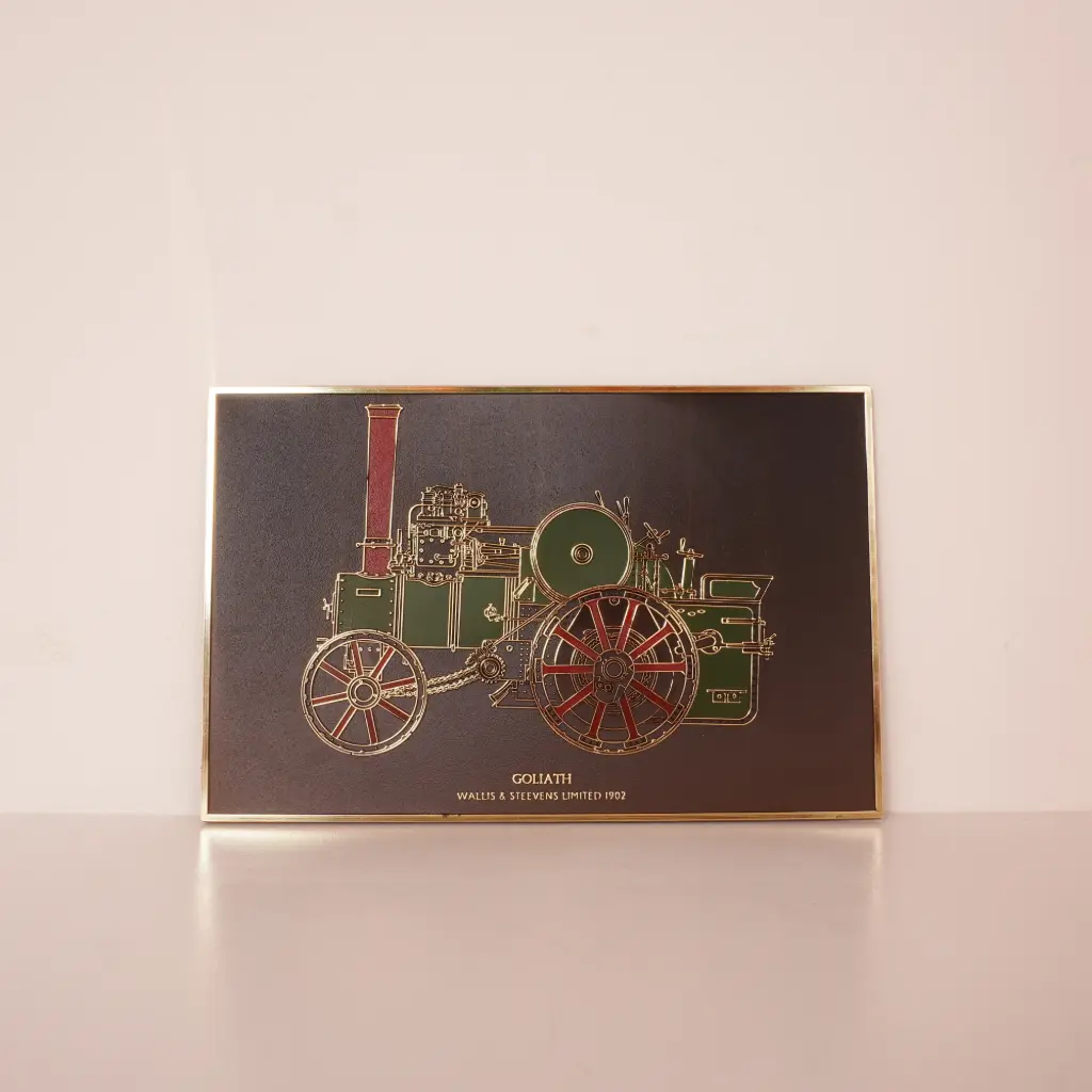 Plaque de collection Frank Down "Goliath"