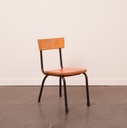 Chaise d'école enfant vintage