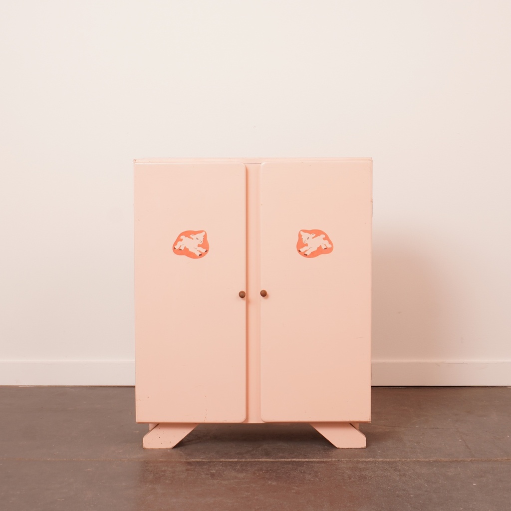 Penderie en bois enfant