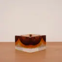 Cendrier verre de Murano Flavio Poli. 