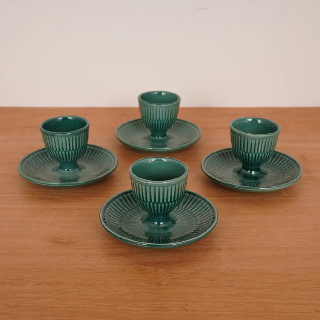 Série de 4 coquetiers BOCH Vienne