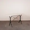 Table bistrot marbre
