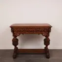 Table bureau style Renaissance gothique