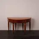 Table console demi lune