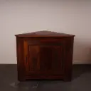 Meuble encoignure en chêne