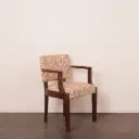 Fauteuil "bridge" regarni