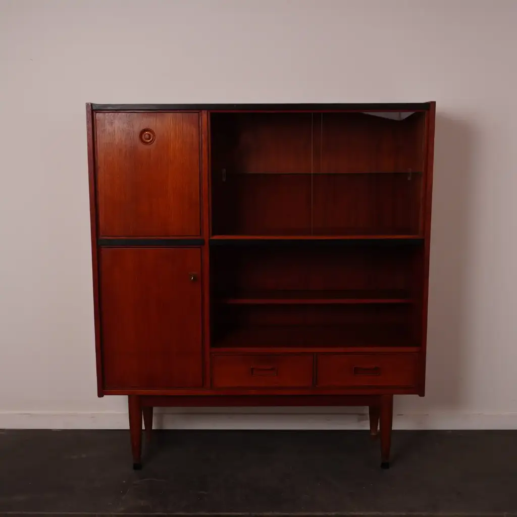  Buffet haut de style scandinave années 60