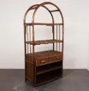 Etagère en bambou vintage