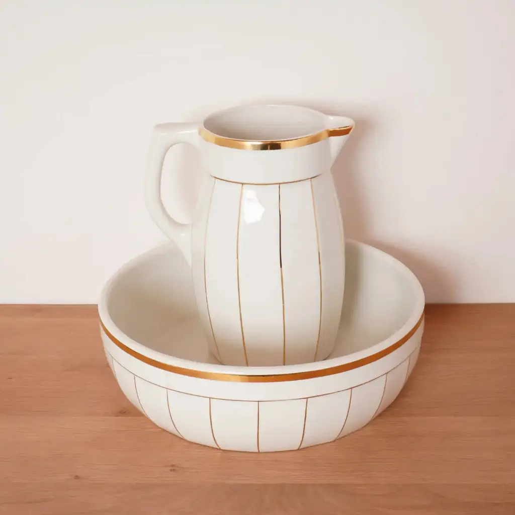 Set de toilette faïence AMC