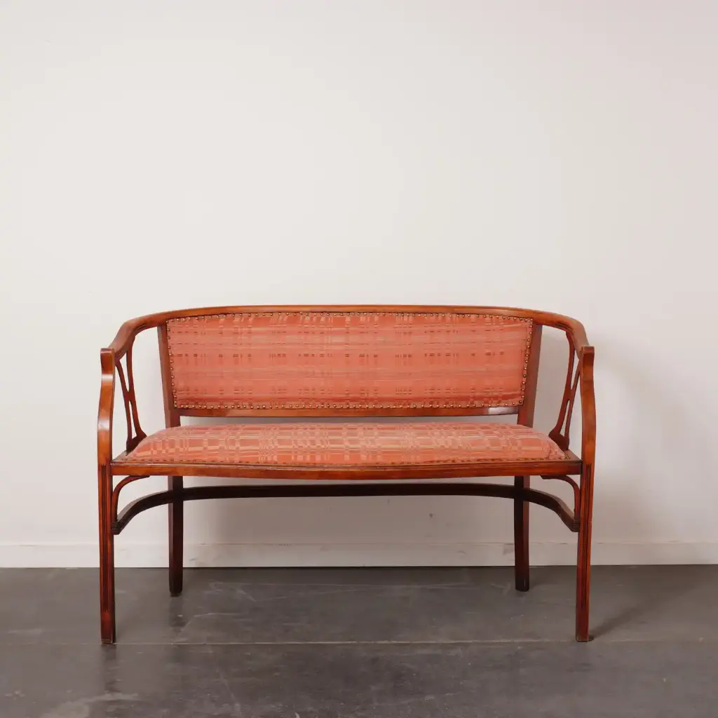 Banquette style Art Nouveau