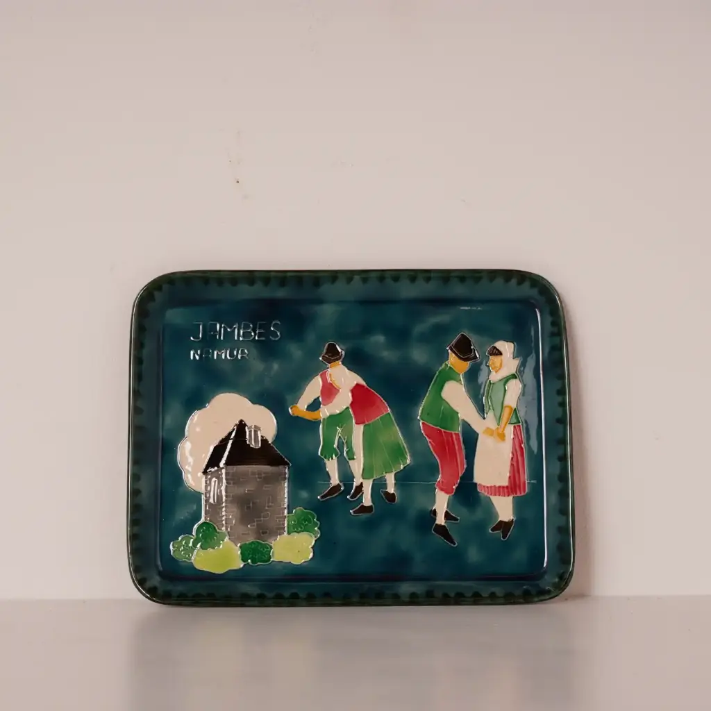 Plat décoratif R. Van de Capelle