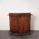 Bar en bambou vintage