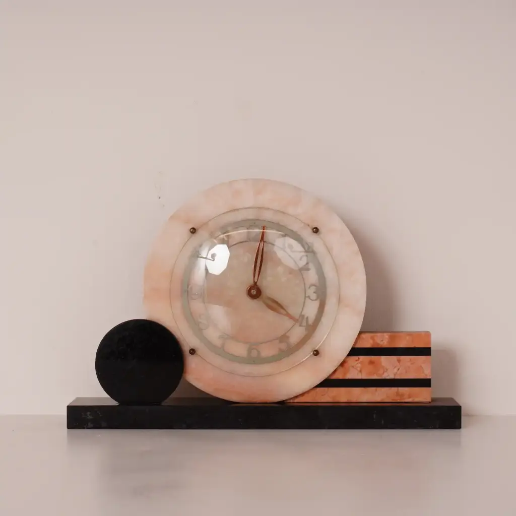  Pendule de cheminée Art Déco