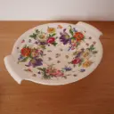 Plat Boch "Fleurs de Saxe" vintage