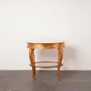 Guéridon style Louis XVI en bois doré