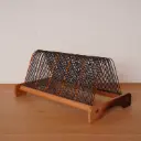 Porte disques vintage