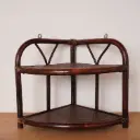 Etagère murale bambou vintage