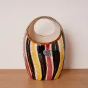 Vase panier H Becquet vintage