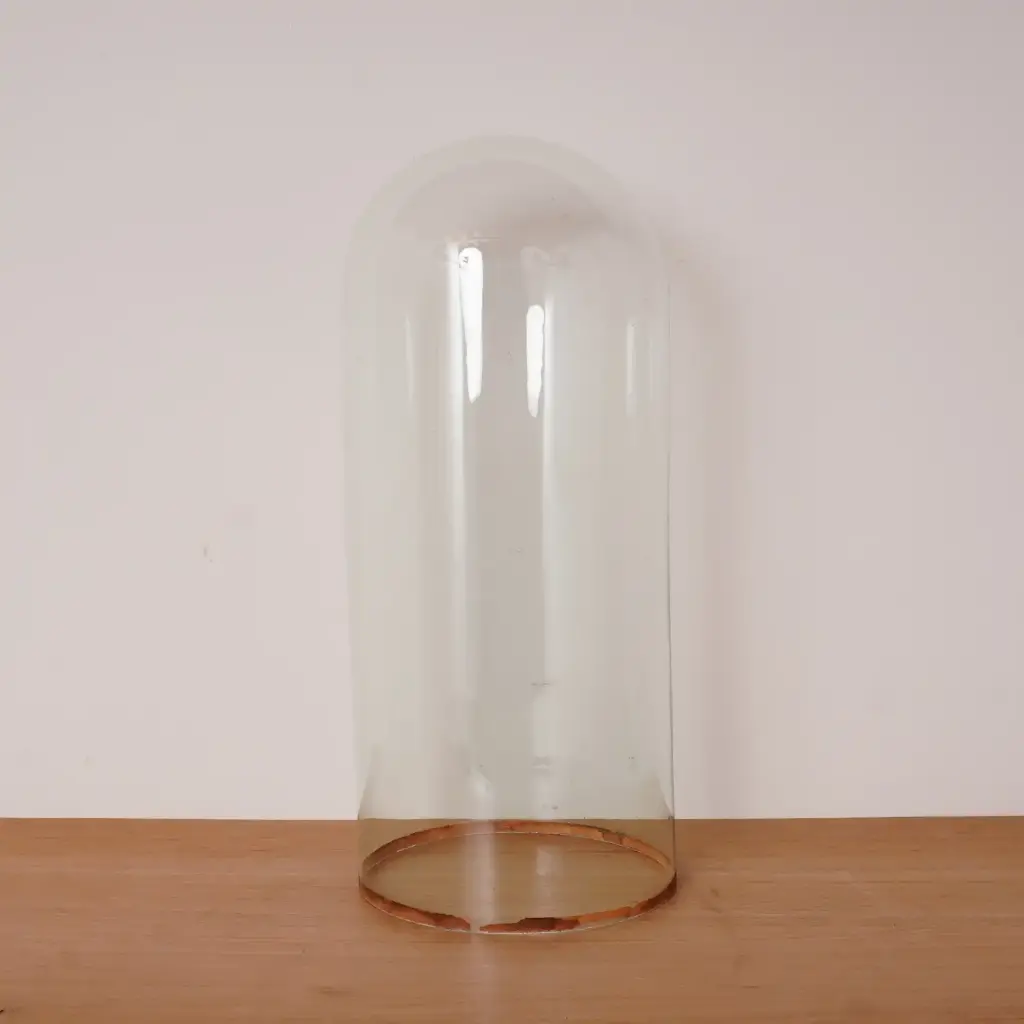 Globe en verre ancien