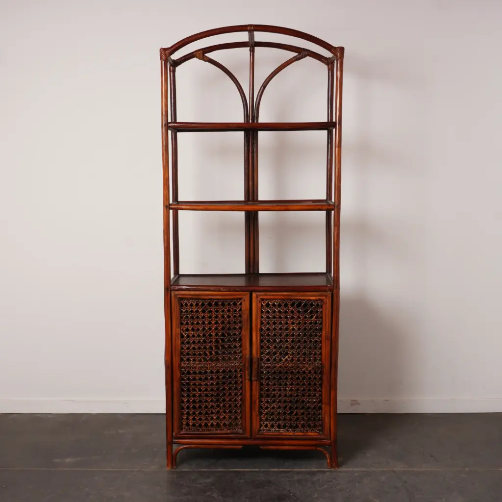 Etagère bambou vintage