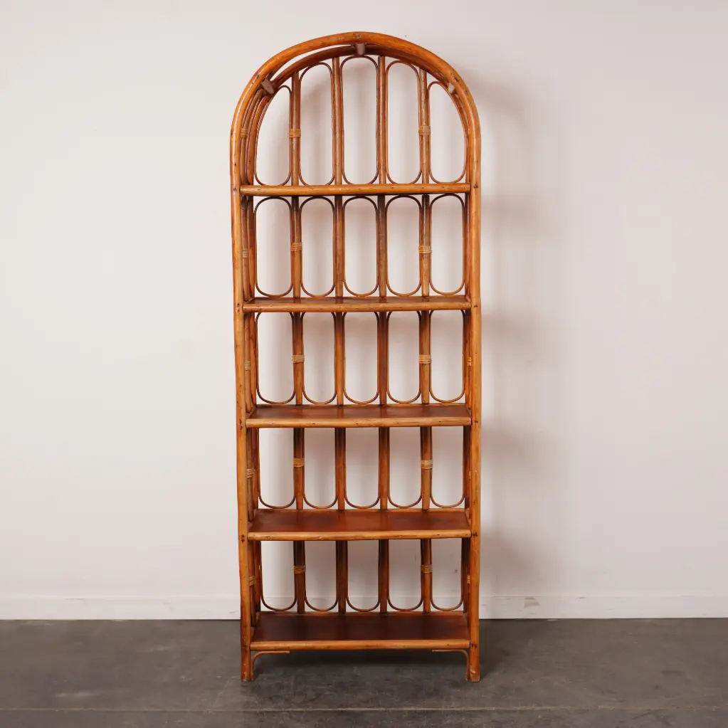 Etagère en bambou vintage