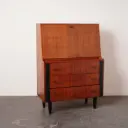 Secrétaire en bois vintage