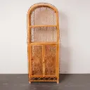 Etagère en rotin vintage