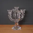 Bougeoir cristal de Val Saint Lambert