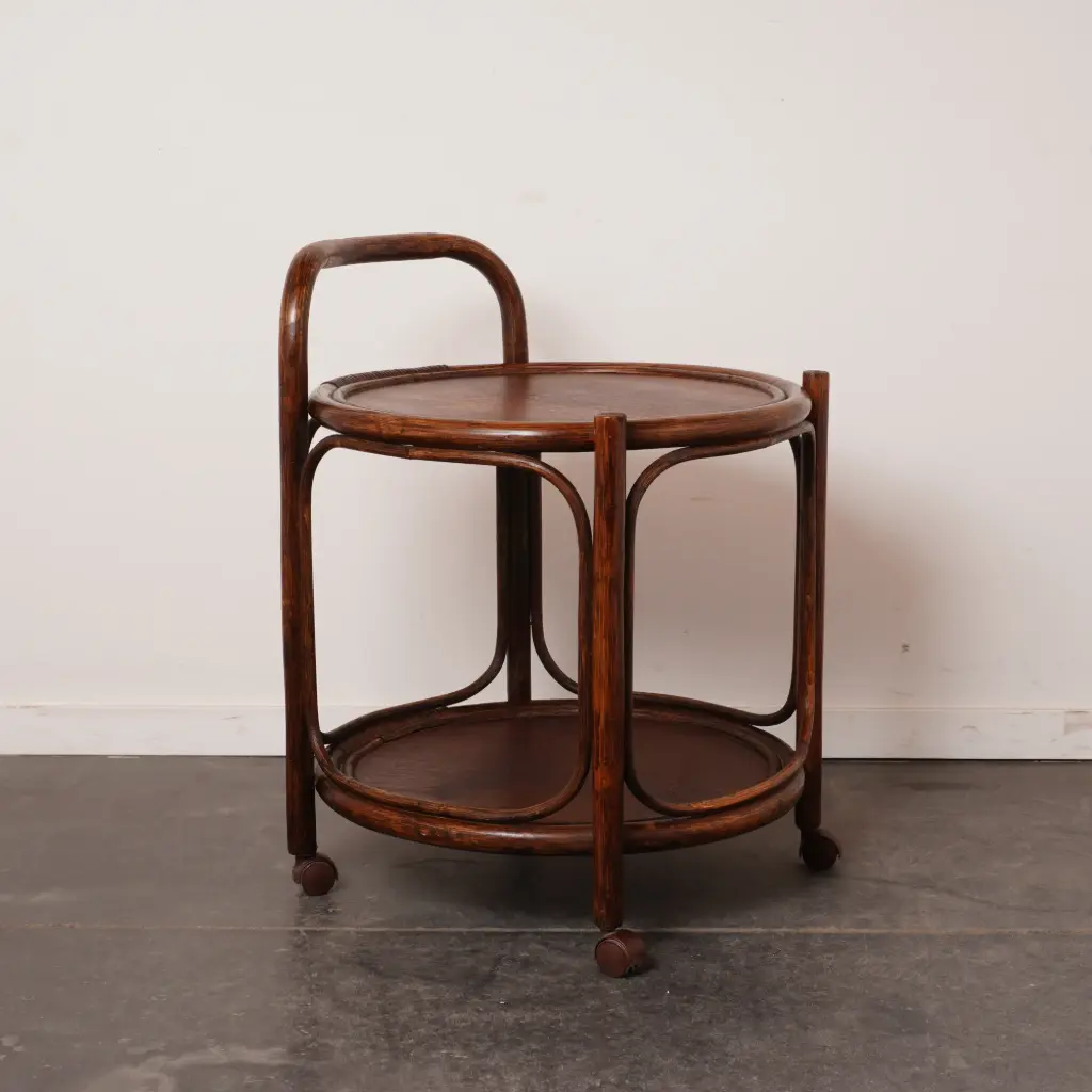 Desserte bambou vintage