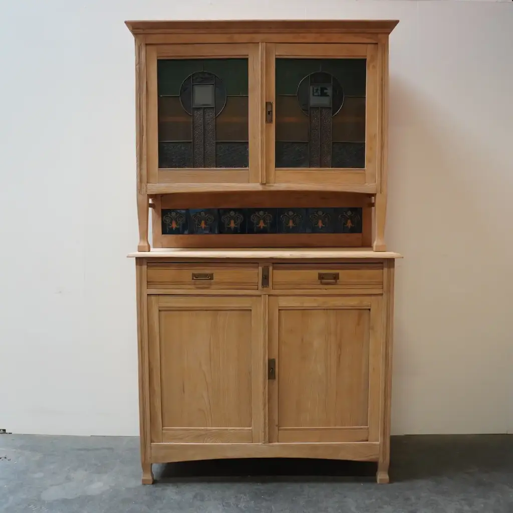 Vaisselier bois aérogommé