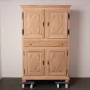 Meuble bois aérogommé