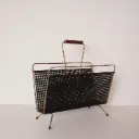 Porte journal métal vintage