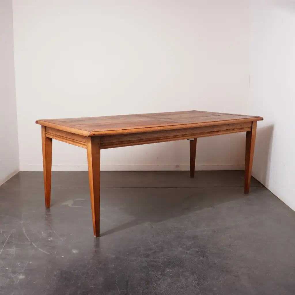 Table de ferme en chêne