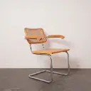 Chaise à accoudoirs Cesca B64 M. Breuer
