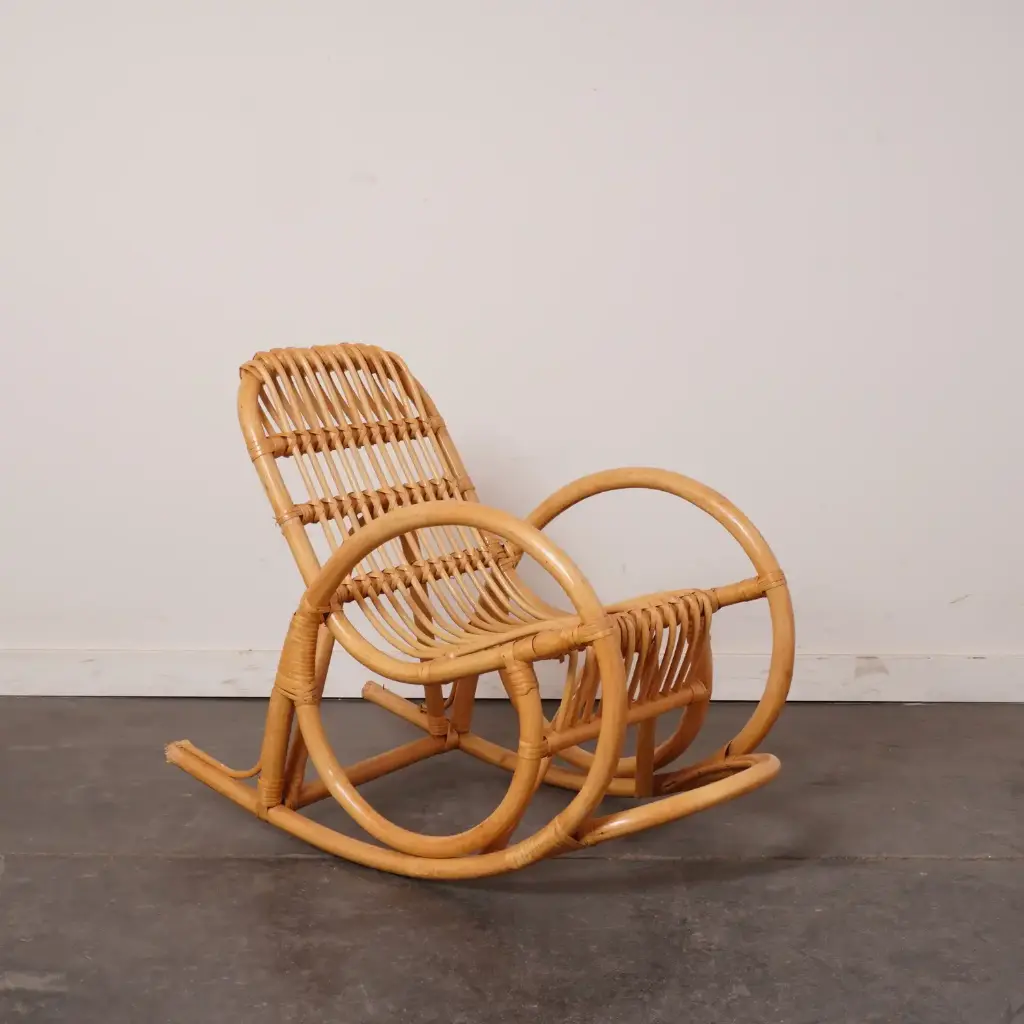 Rocking chair enfant vintage