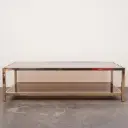 Table basse verre Belgo Chrom 70'