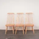 Série de 3 chaises style Scandinave