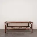 Table basse bambou vintage